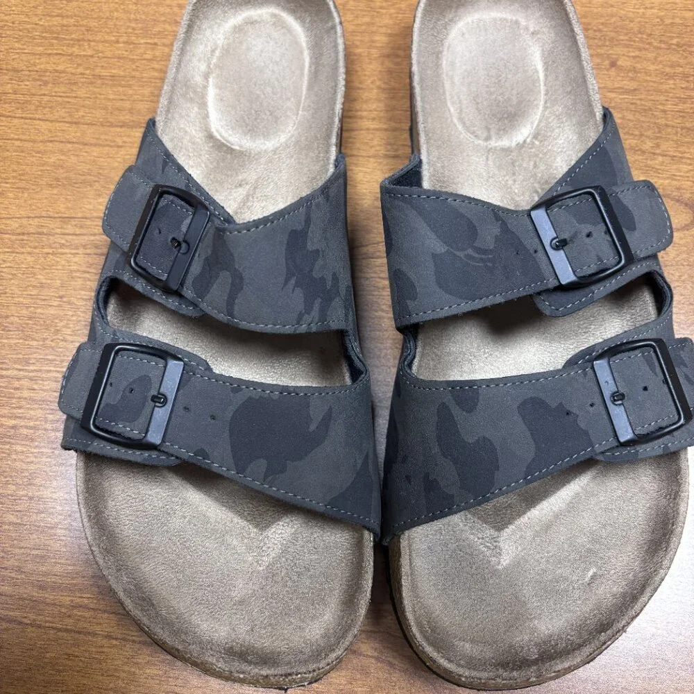 Northside Phoenix Sandals Black Camo Men's Size 12 Comfort Footbed
